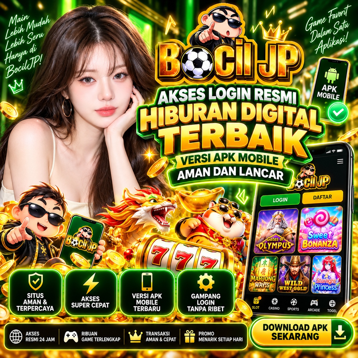 BOCILJP | Akses Login Resmi Hiburan Digital Terbaik Versi APK Mobile Aman dan Lancar